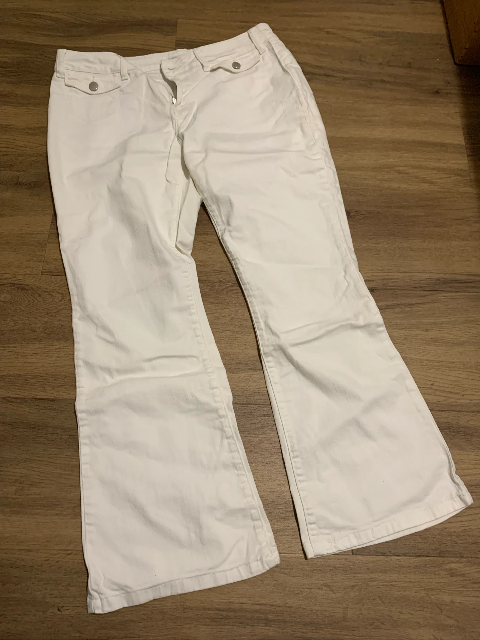 Pantalon blanc cache cache 
